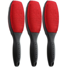 Evercare Juego de 3 cepillos para Quitar Pelusas, Color Negro