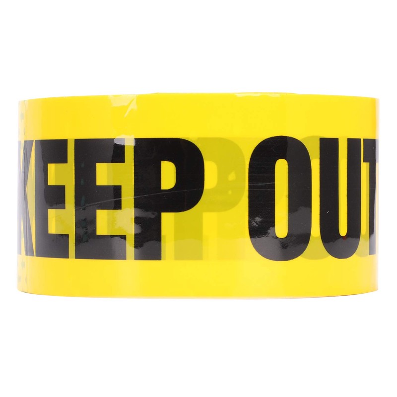 Ahvqevn KEEP OUT Barricade Tape, 65.6 ft (25 m), For