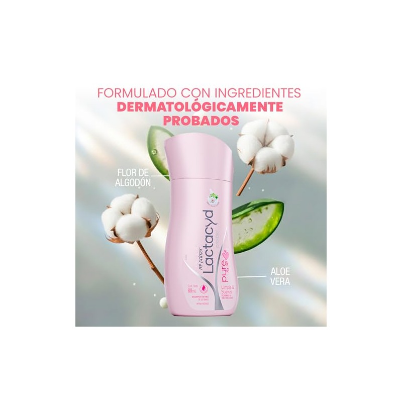 Lactacyd Mi Primer shampoo íntimo para niñas y adolescentes con