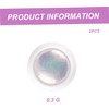 Polvo de uñas cromado de sirena 2 pcs 0, 3