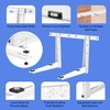 Della Outdoor Wall Mounting Bracket for Ductless 6000-36000 BTU Mini