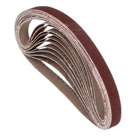 Kozelo 24 Pcs Sanding Belts 1/2 x 18 Inch 150 Grit Aluminum Oxide Abrasive Sandpaper for Belt Sander Metal Grinding Wood Working Weld Rust Removal