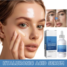 3Pcs Hyaluronic Acid Serum for Face with Vitamin E, Hyaluronic Acid Serum forAging, Hyaluronic Acid Moisturizer, Wrinkle Filler, Anti Aging Hydrating Serum for Erasing Fine Lines and Wrinkles