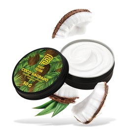Desodorante Natural de Coco para Mujer 50g Beauty Freedom - Desodorante Sin Aluminio - Apto para Piel Sensible - Aroma Coco - Formato Crema Diario - Ideal para Niñas y Mujeres - Aceite Orgánico