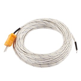 uxcell a15050400ux0361 K Type -50C to +180C Wire Lead Thermocouple Sensor Probe 10M 33ft
