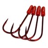 Gamakatsu Trailer SP Hook-4 Per Pack (Red, 1/0)