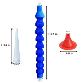 Multi functional extension nozzle，360 degree steering extension nozzle （9-piece set）