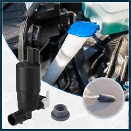 TUCKBOLD Windshield Washer Motor Pump for Citroen C3 Picasso - 1 Pcs Black Automotive Parts