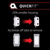 Enbrighten Add-On Switch QuickFit and SimpleWire, In-Wall Rocker Paddle, Z-Wave
