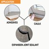 HEMUNC Oscillating Scraper Blades for Caulk Adhesive Sealant Removal for