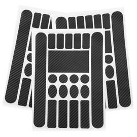 LPZMPZ Pack of 3 Frame Protection Film Bicycle Sticker Frame Protection Carbon Sticker Paint Protection Film Bicycle Black Matt Bicycle for Frame Protection Mountain Bike Road Bike