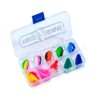 Premium 18-piece bait set with rubber baits, spoons, hooks with