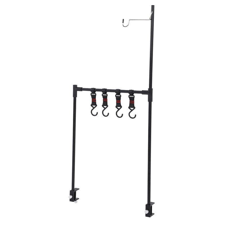 Folding Camping Shelf Desktop Storage Stand Rack Hanging Organizer with