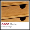OSCO Bamboo Organiser | 6 Compartments | Office Tidy |