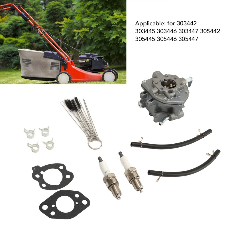 Carburetor With Accessories Carburetor Kit Replacement for 303442 303445 303446