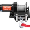 VEVOR VEVOR ATV Winch, 2000 lb Electric Winch, 12V Small
