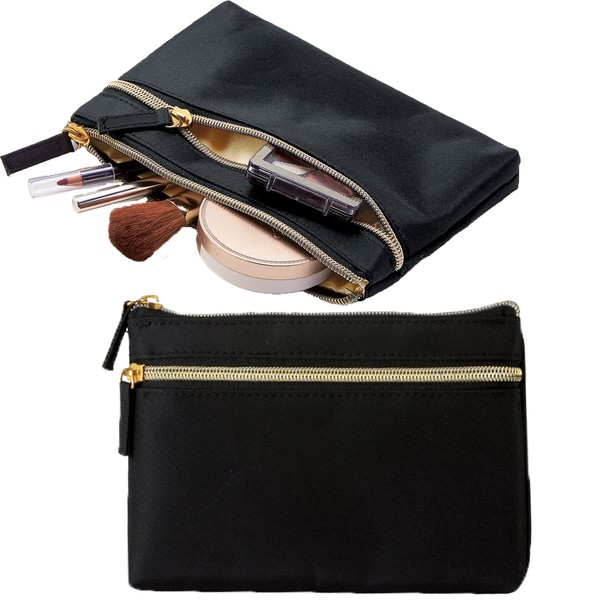 Esolle 145031 Makeup Pouch, Slim, Approx. 4.7 x 7.1 x