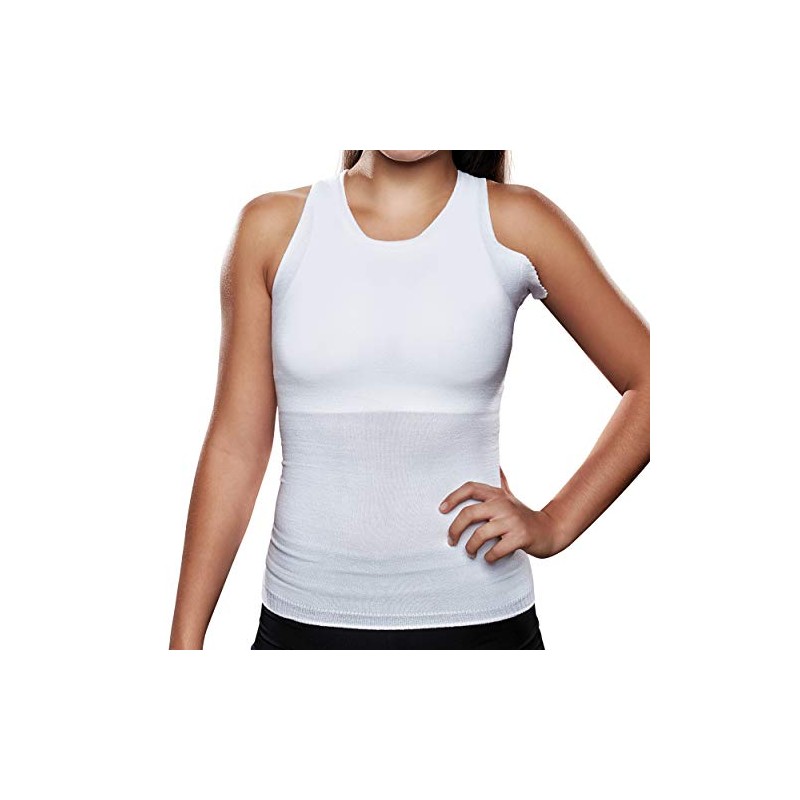 KNIT-RITE Lightweight Torso Interface V-Neck Tank w/Left Flap - Coolmax