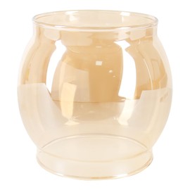 Lantern Glass Globe Replacement, Compatible with Coleman 200A/B &R690B051,Fits Kamplite, JC Higgins, Optimus, Ashflash Vintage Lanterns,Heat-Resistant Clear Bulged Glass for Camping & Emergency Lights