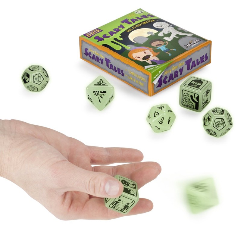 Story Time Dice: Scary Tales - Glows in The Dark