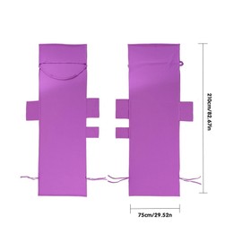 AWAVM Large Microfiber Lounger Towel Sun Beach Towel Quick Dry Bathroom Pool Holiday Sun Lounger Towels Lightweight Holiday Garden Swimming Pool Lounge with Pockets Purple 183