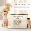 LIANGW Circle of Control Mental Health Makeup Bag, Mental Health