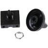 1 Pc Black Fan Rotary Switch 4 Position 3 Speed