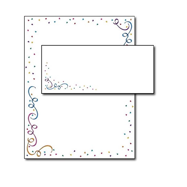 Party Elements Stationery & Envelopes - 40 Sets