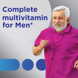 Centrum Silver Men's 50+ Multivitamin with Vitamin D3 B-Vitamins Zinc for Mem...