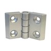 SCHMIDT systemprofile 10 x Hinges, 64 x 44 mm Aluminium