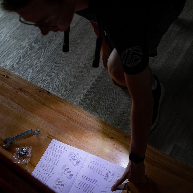 LitezAll 27632 Rechargeable 500 Lumen Bendable Neck Light