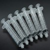 30 Pack 10ml Syringes Luer Lock with Measurement, Plastic Syringe