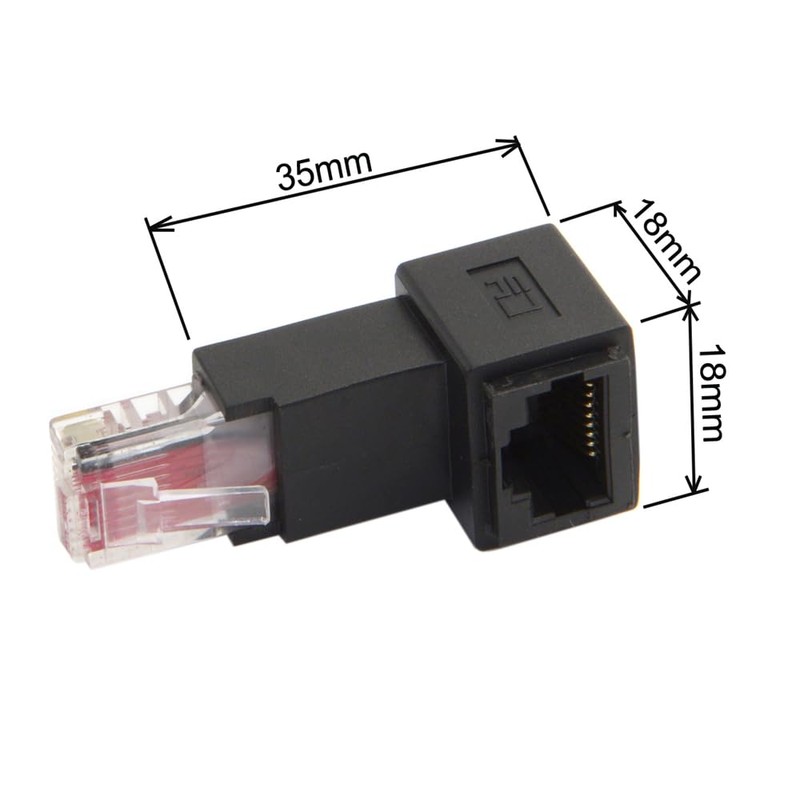 NFHK Down Angled 90 Degree 8P8C FTP STP UTP Cat
