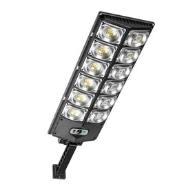 1600W Solar Street Lights Outdoor Waterproof, 6500K 80000LM Solar Powered Street Lights with Remote Control, Dusk to Dawn Solar Flood Light Motion Sensor Solar Parking Lot Lights for Yard, Deck, Garden - Watts: 2000W 1PACK