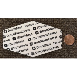 DUTCH Bros STICKER January GRANTS Pass ESTABLISHED 1992 LIGHTNING Limited