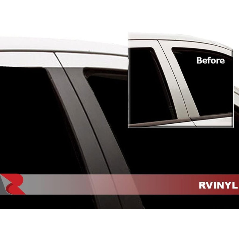 Rvinyl Pillar Post Pre Cut Window Trim Kits in Gloss