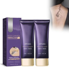 Dyceittdia 2pcs Tattoo Concealer, Concealer für den Körper,Tattoo-Concealer & Reparatur-Creme, Körper-Tattoo-Narben-Abdeckung, Unsichtbarer Abdeckstift, 2pcs*74ml, Tattoo Concealer