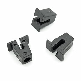 VVO Fasteners- Black Plastic Tailgate Lining Clips & Boot Lid Lining Clips for Volkswagen Passat, (Pack of 10)