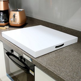 Lasam kitchen gas range cover cooktop induction saucer, stainless steel 60cmX54cmX5cm / 라샘 주방 가스렌지덮개 쿡탑 인덕션받침, 스테인레스 60cmX54cmX5cm