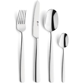 Paul Wirths COMO 8000 Cutlery Set 1 Person | 4 Pieces | Blade Steel 13/0, Stainless Steel 18/10 | Dishwasher Safe | Cutlery Set One Person | Cutlery | Cutlery | Cutlery Set