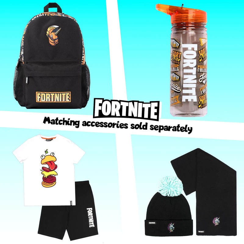 Fortnite Water Bottle with Straw, 580 ml, 100% Leak-Proof, Durable,