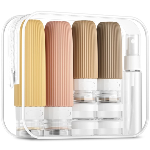 Mrsdry 16 Pack Travel Bottles Set, TSA Approved Leak Proof
