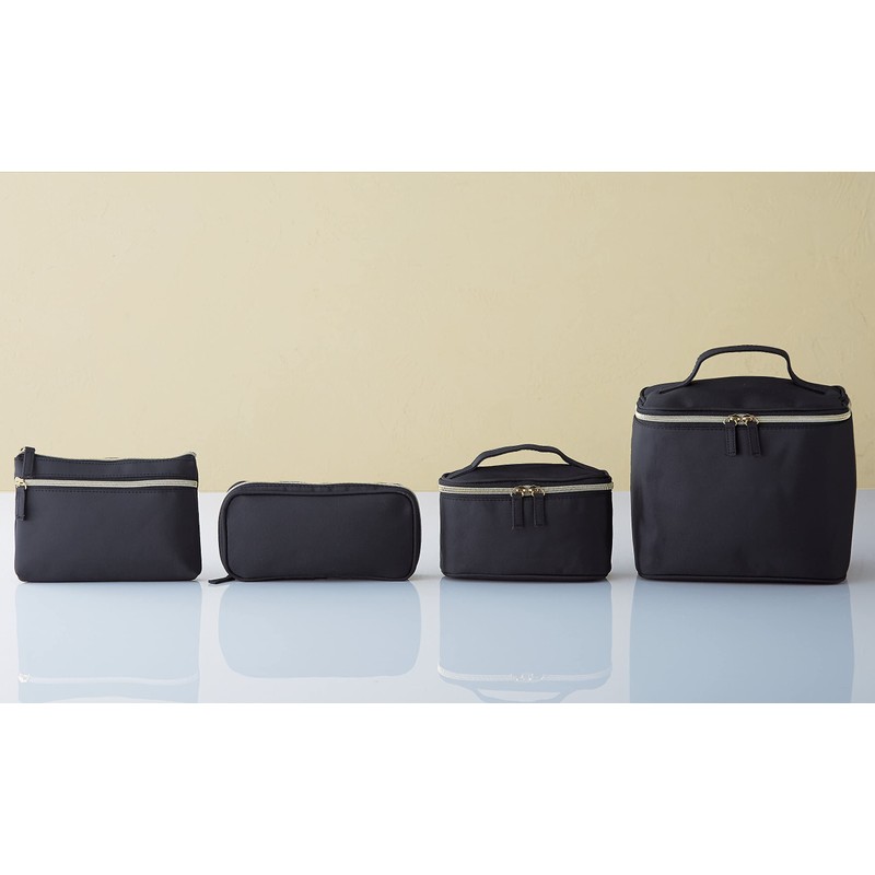 Ethol 145028 Makeup Pouch, Vanity Bag, Large, Vanity, Approx. 6.7
