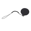 4.7cm Leather Lens Cap Sticker 15cm with String Instant Camera