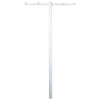Household Essentials Mega Outdoor Clothesline Single T-Post, White