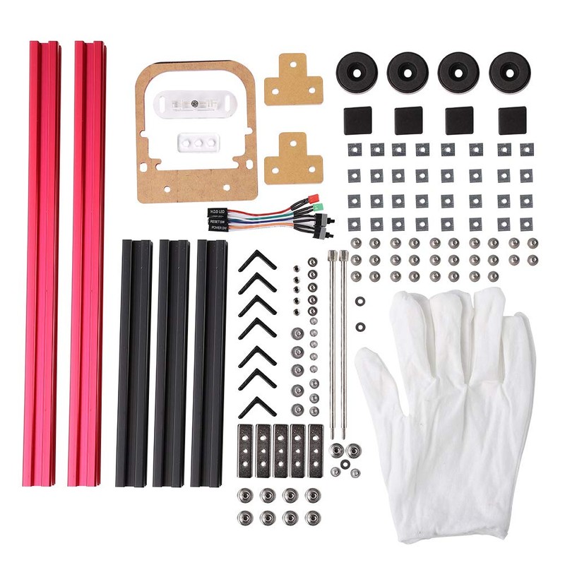 Open Frame Chassis, DIY Mini Open Aluminum Alloy Frame ITX