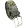 LisaModa LM1000 Men's Stretch Braided Belt Fabric Belt Many Colours,