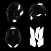 5 x Reflective Stickers for Motorcycle Helmet, High Visibility and