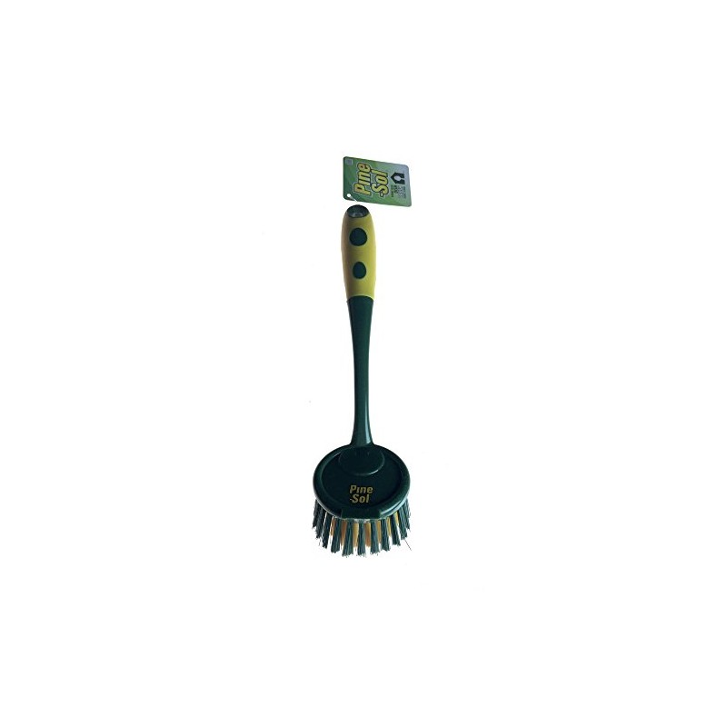 Pine-Sol Long Handle Dish Brush – Heavy Duty Bristle Kitchen