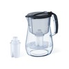 AQUAPHOR Opal 12 Cup Premium Water Filter Pitcher Black, includes